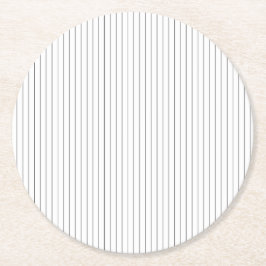 Posavasos Redondo De Papel Custom Paper Drink Coasters | Printed Style