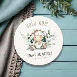 Posavasos Redondo De Papel Cute Holy Cow Foliage Pastel Neutral Kids Birday<br><div class="desc">Si necesita cualquier otro producto o personalización que coincida,  por favor envíe un mensaje a través de Zazzle.</div>