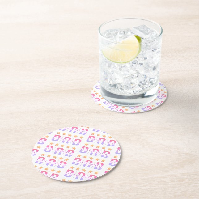 Posavasos Redondo De Papel Dad Limited Edition (In situ)