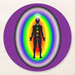 Posavasos Redondo De Papel Dessous-de-verre papel Purificación recarga