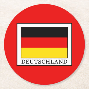 Posavasos Redondo De Papel Deutschland