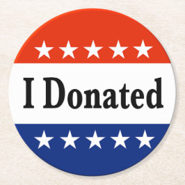 Posavasos Redondo De Papel Doné