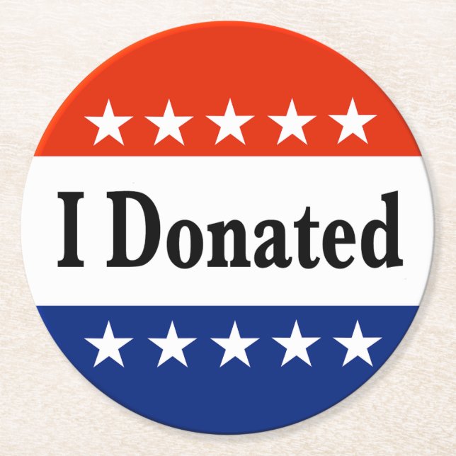 Posavasos Redondo De Papel Doné (Anverso)