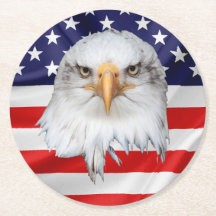 El águila calva apetitoso regalo patriótico