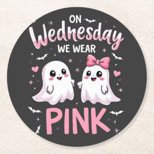 Posavasos Redondo De Papel El Miércoles Usamos El Cráneo De Halloween De Toco