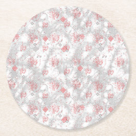 Posavasos Redondo De Papel Eleva tu marca con perchas de papel de alta calida