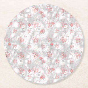 Posavasos Redondo De Papel Eleva tu marca con perchas de papel de alta calida