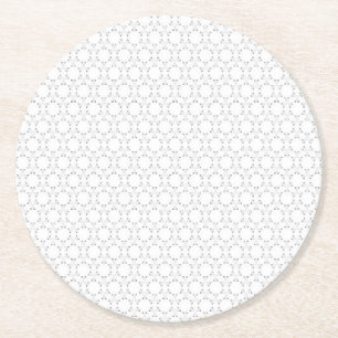 Posavasos Redondo De Papel Eleva tu marca con portaobjetos de papel de alta c