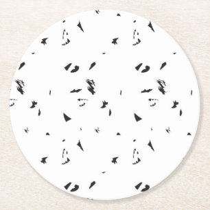 Posavasos Redondo De Papel Eleva tu marca con portaobjetos de papel de alta c