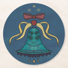 Posavasos Redondo De Papel Festividades