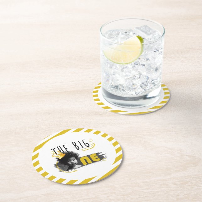 Posavasos Redondo De Papel GRAN NACIMIENTO DE UN Bebé (In situ)