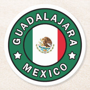 Posavasos Redondo De Papel Guadalajara México
