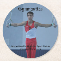 GYMNASTICS Beer Mat, Coaster set de seis, Johannes