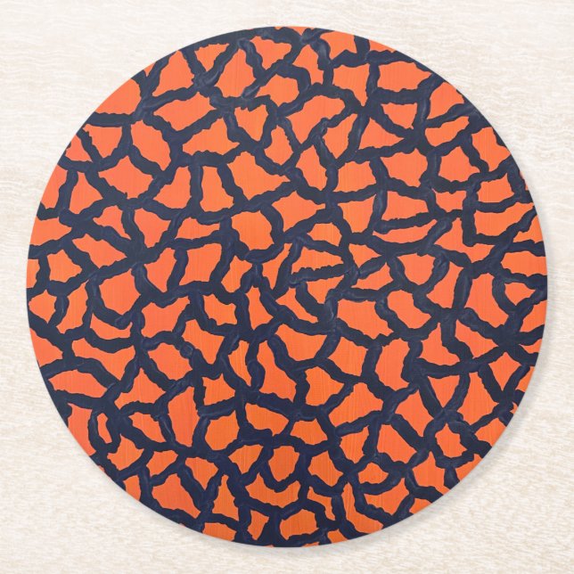 Posavasos Redondo De Papel Hallowsheen (Anverso)