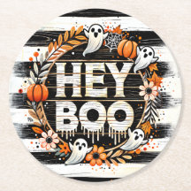 Hey Boo Cute Fantasma Tema Halloween Fiesta Favor