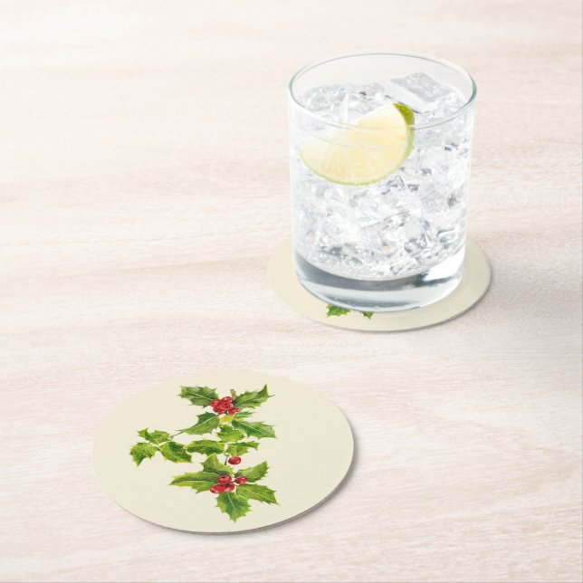 Posavasos Redondo De Papel Holy Coasters (In situ)