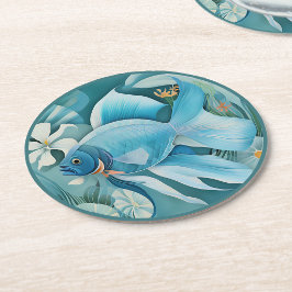 Posavasos Redondo De Papel Hombres de mar