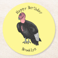 Ilustracion de personalizado de pájaro del cóndor 