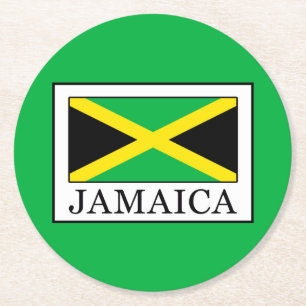 Posavasos Redondo De Papel Jamaica