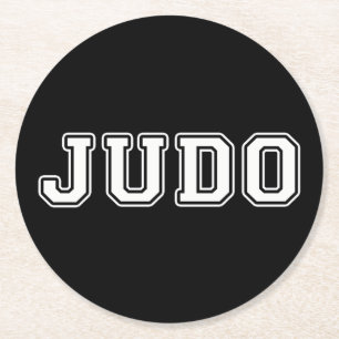 Posavasos Redondo De Papel Judo