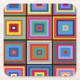 Posavasos Redondo De Papel Kandinsky Nº 52