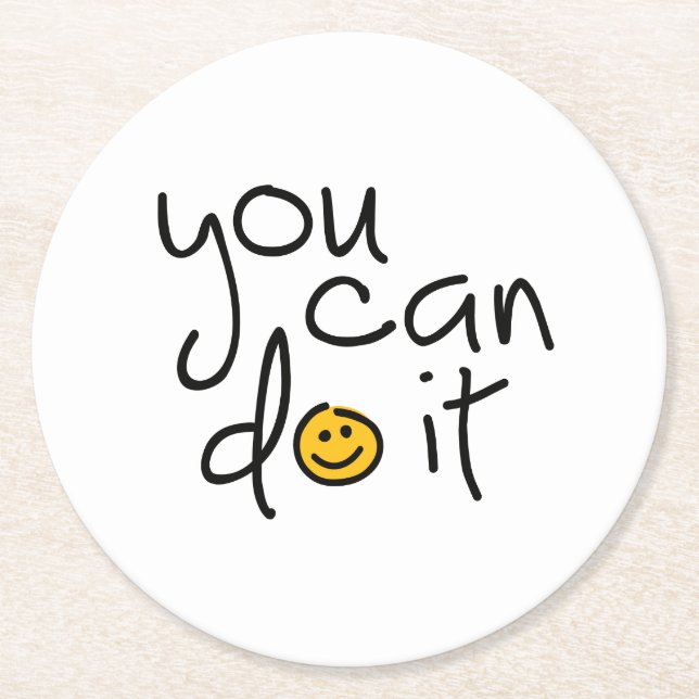 Posavasos Redondo De Papel Kartonnen Onderzetter (Anverso)