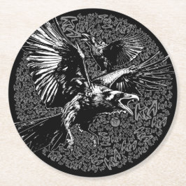 POSAVASOS REDONDO DE PAPEL KRA KRA!