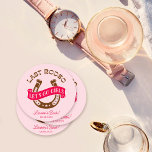 Posavasos Redondo De Papel La última fiesta de Bachelor de Rodeo Desert Cowgi<br><div class="desc">La última tostadora de papel de bachillerato de rodeo</div>