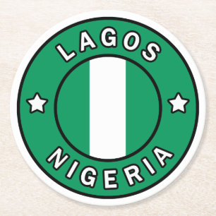 Posavasos Redondo De Papel Lagos Nigeria