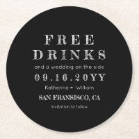 Las bebidas libres de la pizarra de encargo