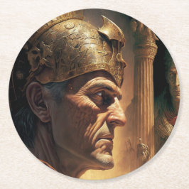 Posavasos Redondo De Papel Life of Nicias and Crassus