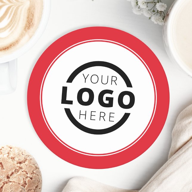 Posavasos Redondo De Papel Logotipo comercial promocional para personalizados (Subido por el creador)