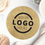 Posavasos Redondo De Papel Logotipo de promoción de negocios para personaliza<br><div class="desc">Personalice fácilmente esta montaña rusa con su propio logotipo de empresa o imagen personalizado. Puede cambiar el color de fondo para que coincida con el logotipo o los colores corporativos. Las galletitas promocionales personalizadas con el logotipo de su empresa son excelentes para eventos corporativos de cena, o para cualquier evento...</div>