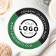 Posavasos Redondo De Papel Logotipo de promoción de negocios para personaliza (Subido por el creador)