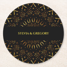 Mandala clásica elegante estilo Art dec