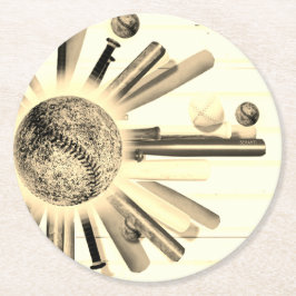 POSAVASOS REDONDO DE PAPEL ¡MÁS DOMINGO!