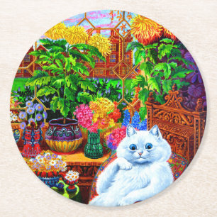 Posavasos Redondo De Papel Master de Cat College