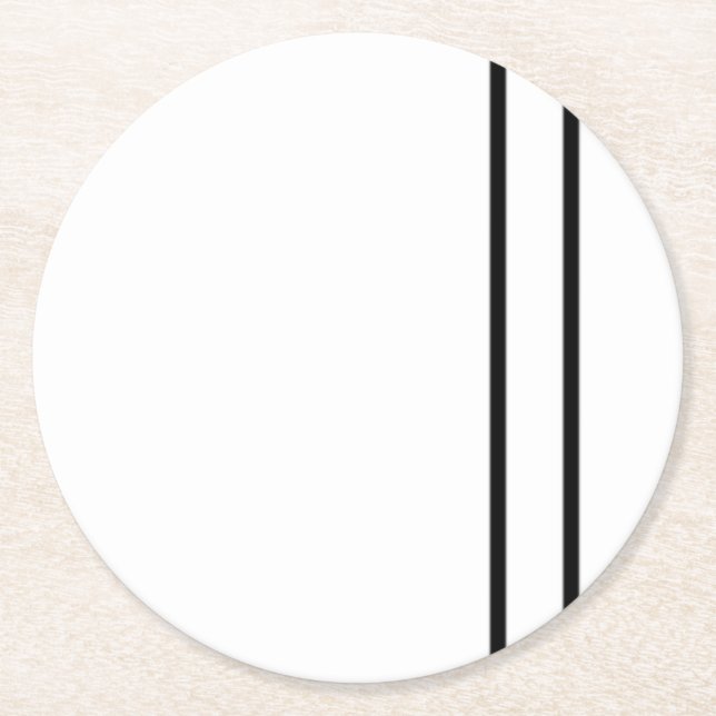 Posavasos Redondo De Papel Máster de papel de alta calidad para cada ocasión (Anverso)