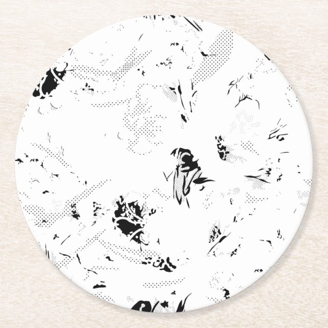 Posavasos Redondo De Papel Máster de papel de alta calidad para cada ocasión (Anverso)