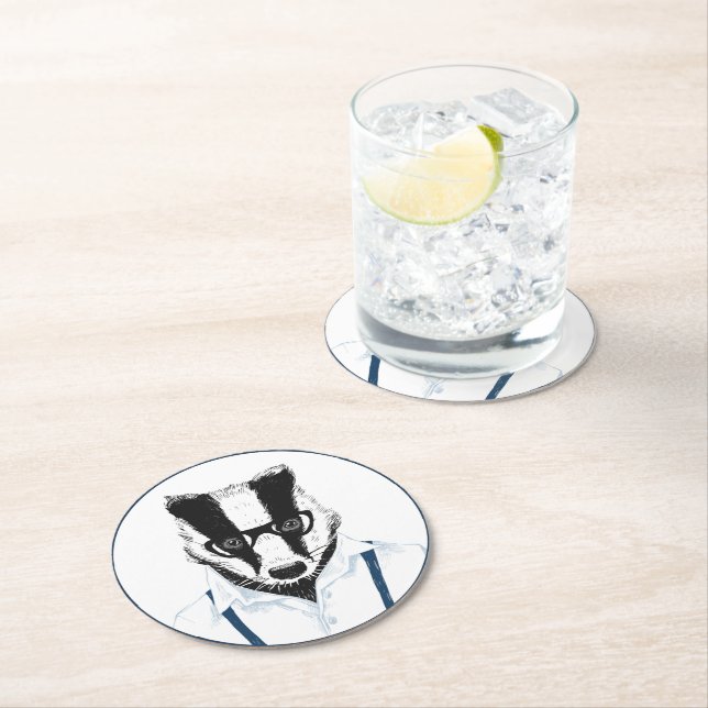 Posavasos Redondo De Papel Monstruo Bruxby (In situ)