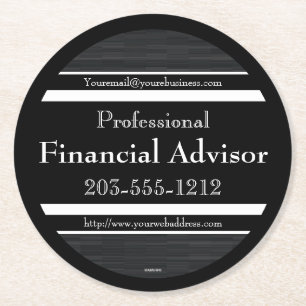 Posavasos Redondo De Papel Monstruo de papel publicitario profesional - HAMby