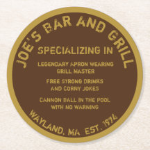 Monstruo divertido del Home Bar