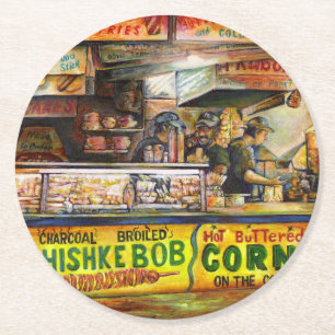 Posavasos Redondo De Papel No puedes competir con eso