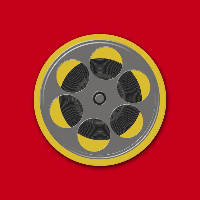 Posavasos Redondo De Papel Noche de cine de Reyes de cine (Subido por el creador)