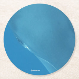 Posavasos Redondo De Papel Ojo pequeño enano