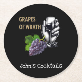 Posavasos Redondo De Papel Papel