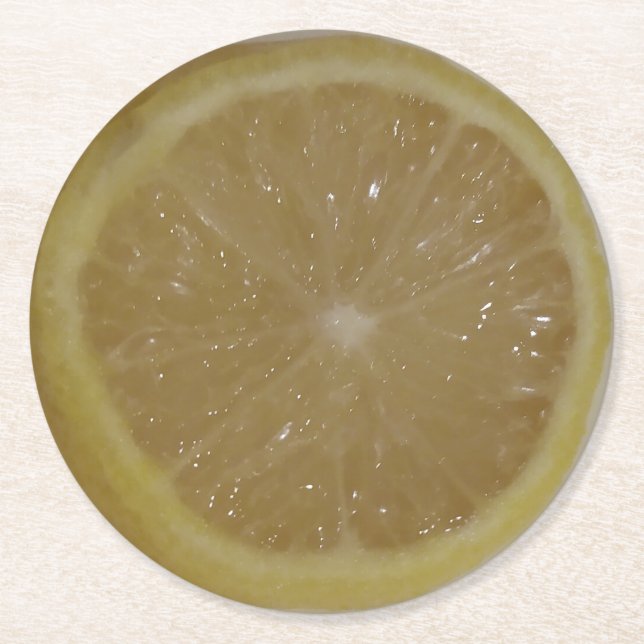 Posavasos Redondo De Papel Papel (Anverso)