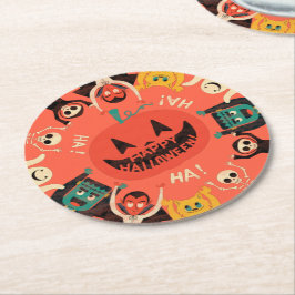 Posavasos Redondo De Papel Papel