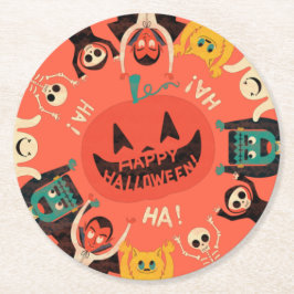 Posavasos Redondo De Papel Papel