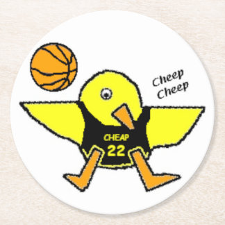 Posavasos Redondo De Papel Papel